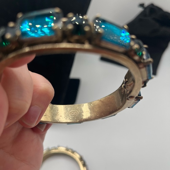 LOGO Links Set of 2 Bangle Bracelets - Picture 5 of 10